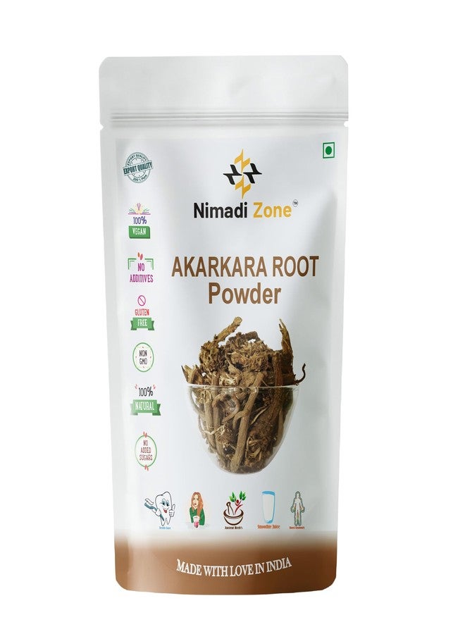 Nimadi Zone Akarkara Root Powder | Anacyclus Pyrethrum | Pellitory Root Powder- 100 GM By Nimadi Zone - Image 1